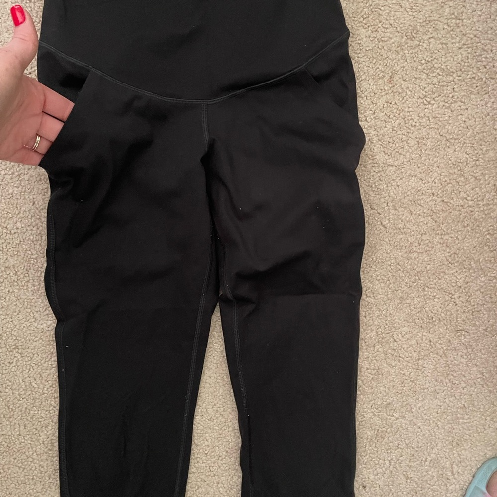 Black High-Waisted Leggings